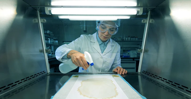 吴忠家庭在医生指导下查看遗传检