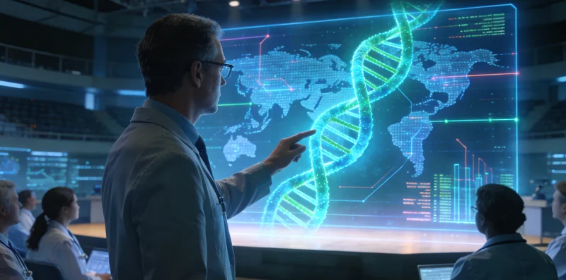 萍乡医院护士为患者进行BRCA