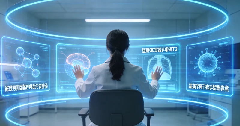 黄南州居民进行甲状腺B超检查