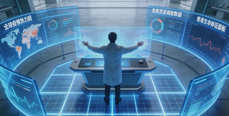 荔浦女性与医生进行遗传咨询场景