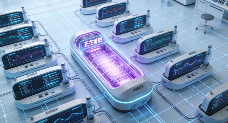 基因检测采样套件特写