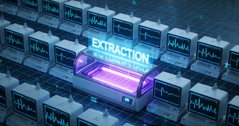 专业基因检测实验室内部工作场景