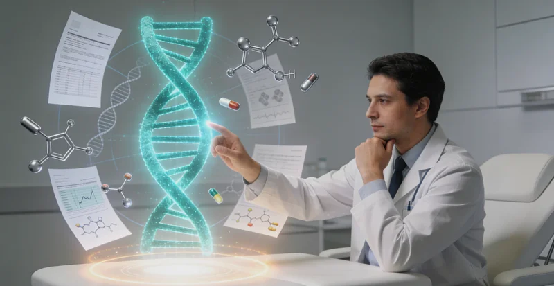 北镇家庭在医院进行遗传健康咨询