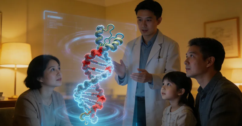 五家渠遗传咨询师讲解基因检测报