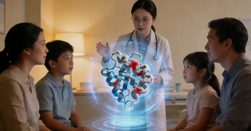 茫崖遗传咨询师与家庭绘制系谱图