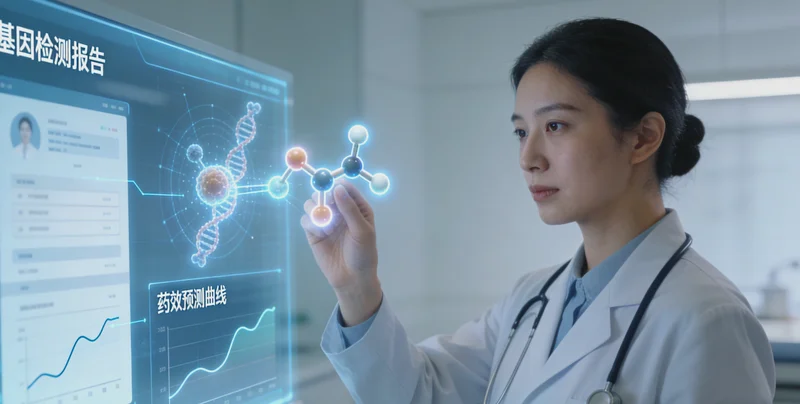 惠州医生向患者解读基因检测报告