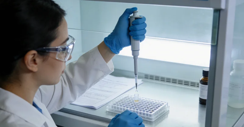 北京医院护士采集基因检测血样