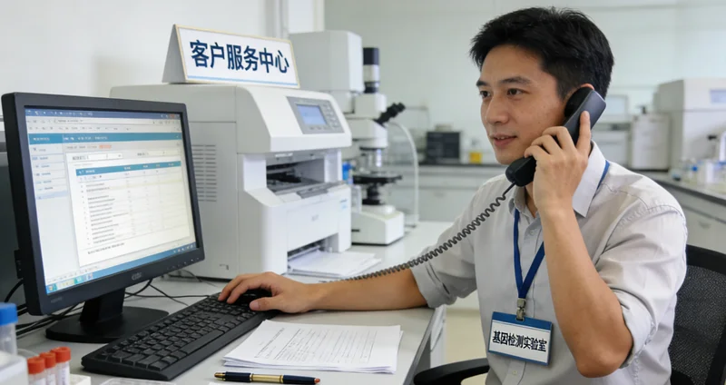 晋城医生为患者解读基因检测报告