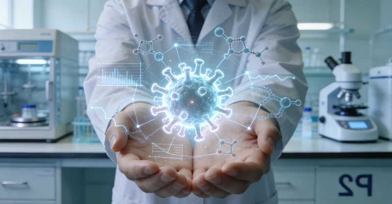 郑州医院病理科医生进行切片判读