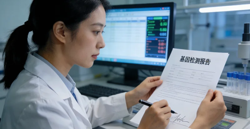 上海遗传咨询师解读基因检测报告