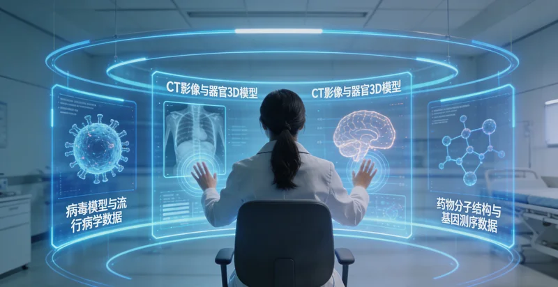 玉环肺癌筛查肺结节CT影像示意