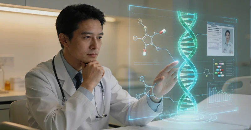 大庆医院病理科准备基因检测样本