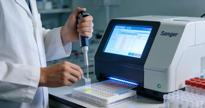 BRCA基因检测科学原理示意图