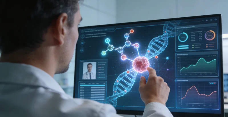 潜山医生与患者家属沟通基因检测