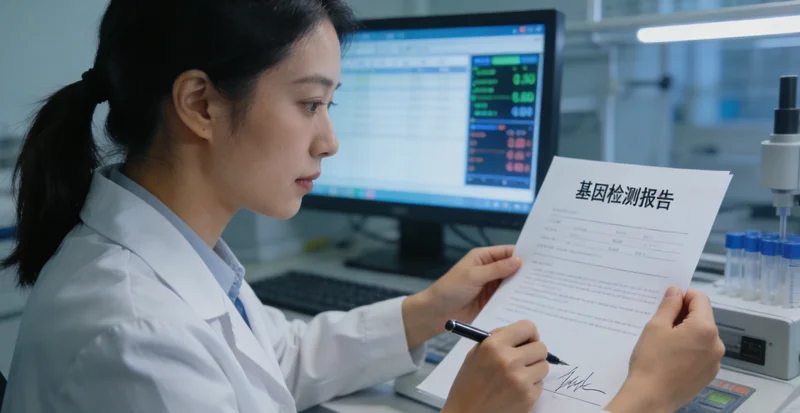 靖西基因检测报告解读与分析