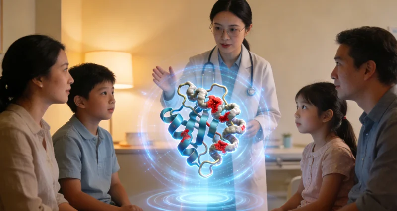 博州遗传咨询师与咨询者绘制家系