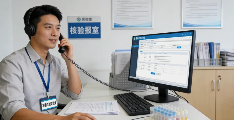 镶黄遗传咨询师与家庭沟通场景