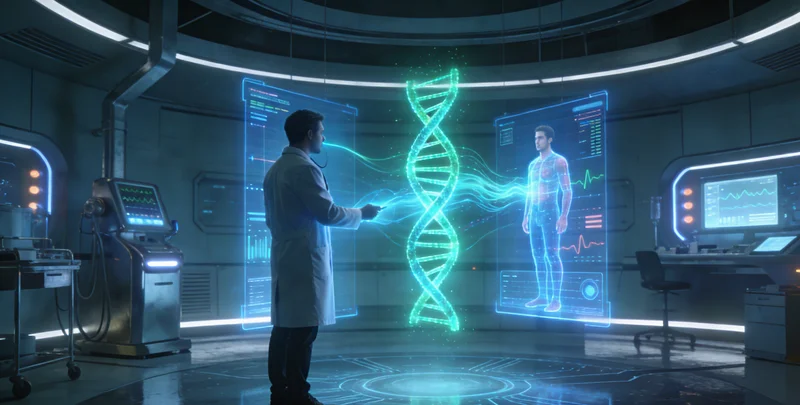 象征襄阳精准医疗与未来希望的概