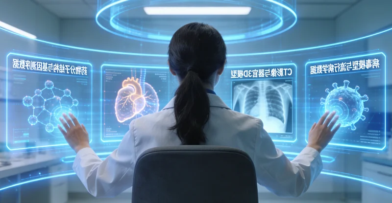 合山医生向患者解释液体活检抽血