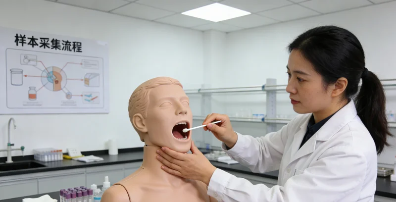 七台河本地基因检测采样流程示意
