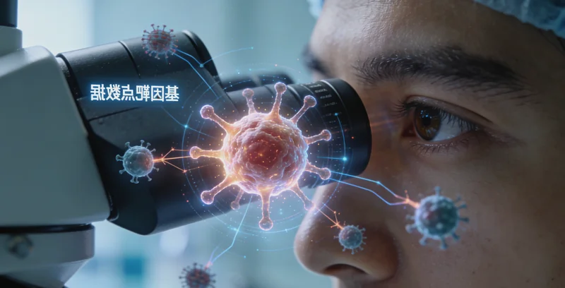 乐山医生与肺癌患者沟通基因检测