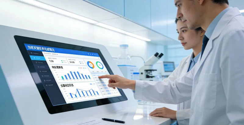 华蓥患者在医院接受心脏超声检查