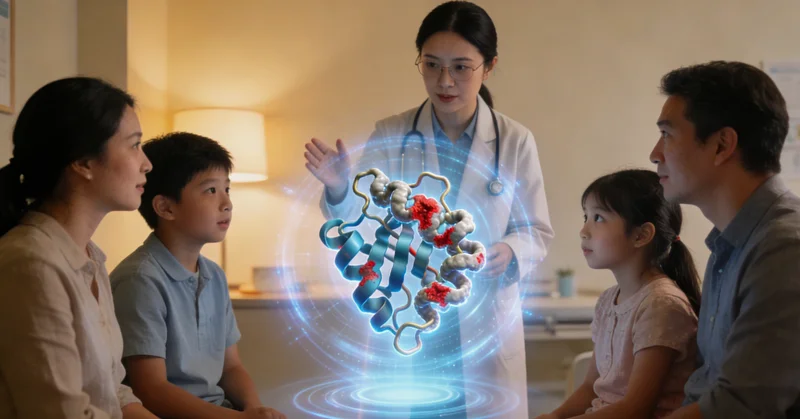 黔南州医生为患者解读基因检测报