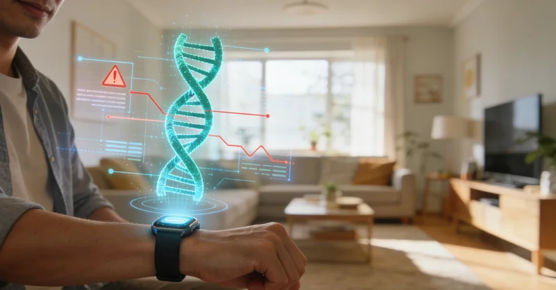 武汉基因检测DNA分子结构示意