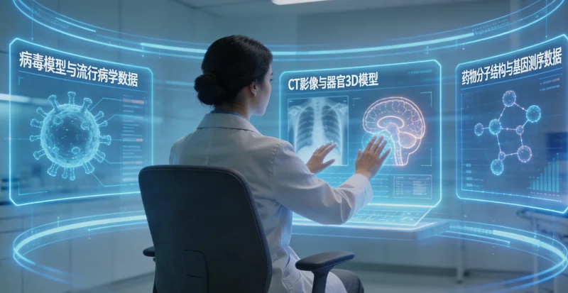 绵竹医院医生为患者解读甲状腺超