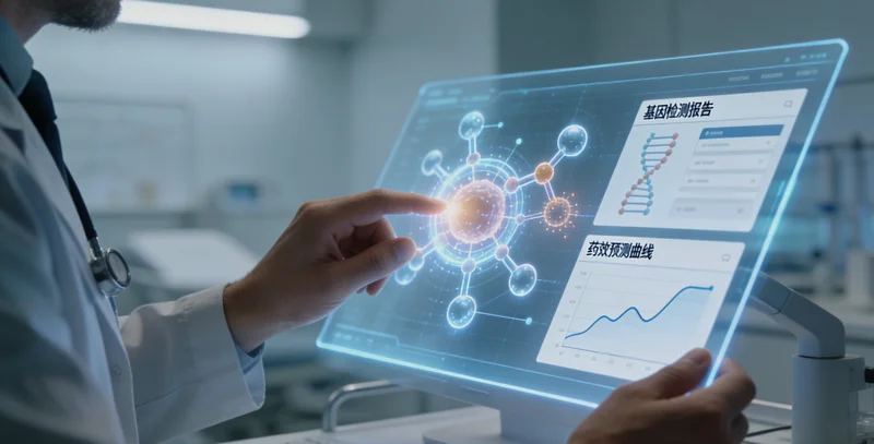 潜山市民在家进行无创唾液样本采