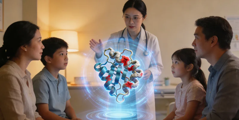 察右后旗患者与医生沟通基因检测