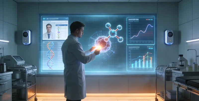 灵宝医生与患者家属沟通基因检测