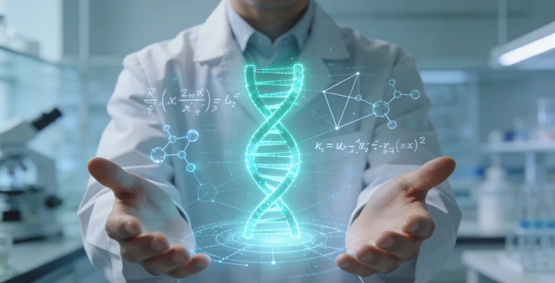 淋巴瘤基因检测原理科学示意图
