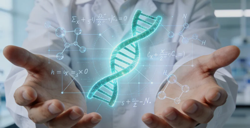 延吉城市与精准医疗概念图