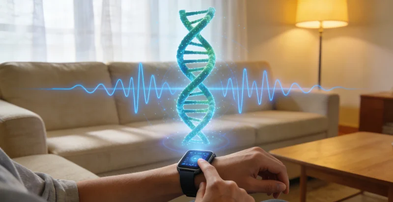 医生与阿旗患者沟通解读基因检测