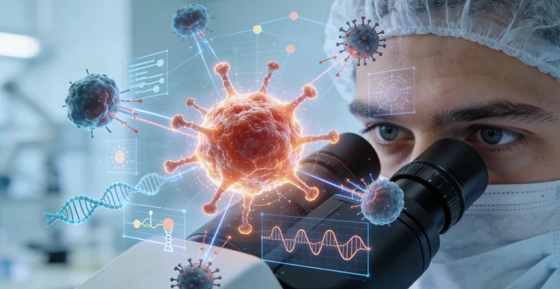 赤壁肺癌患者家属与医生共同查看