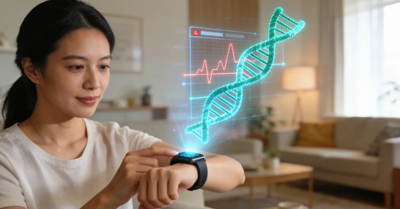 高平患者与医生共同查看基因检测