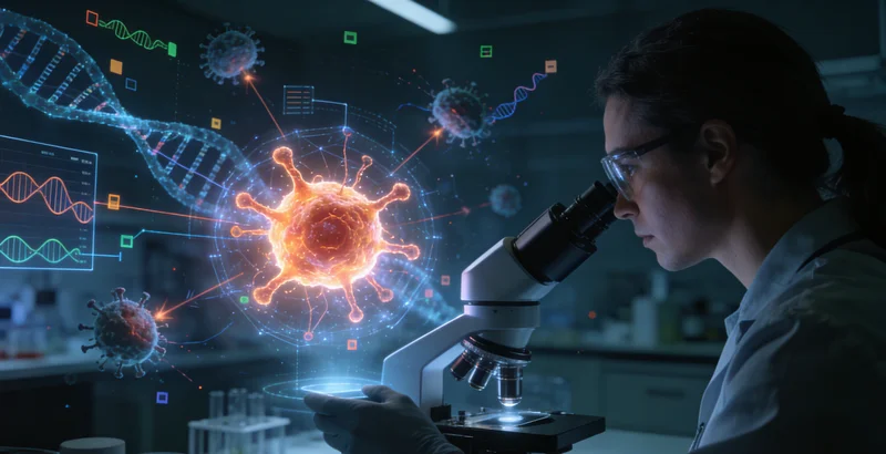 七台河乳腺癌HER2基因示意图