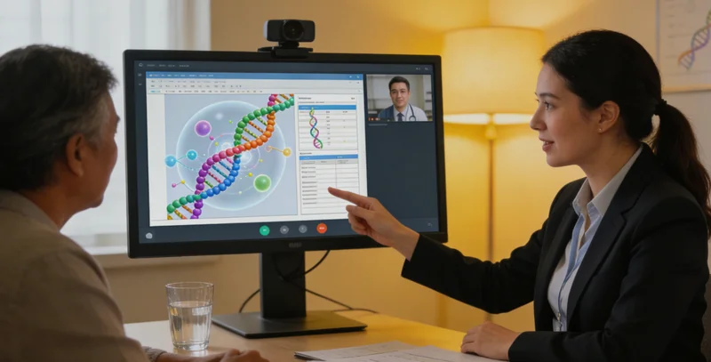 包头遗传咨询师与咨询者沟通场景