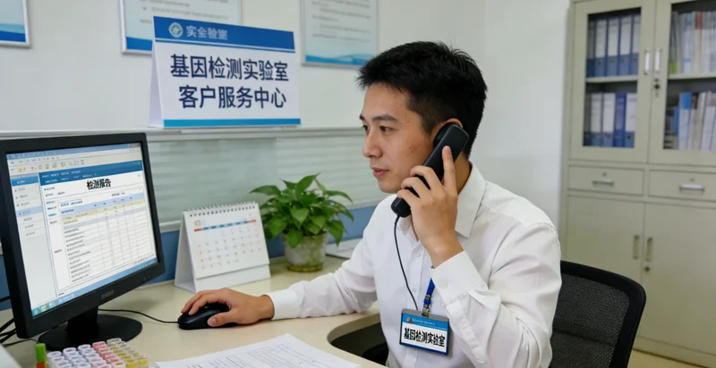 湘潭遗传咨询师与家庭亲切交谈场