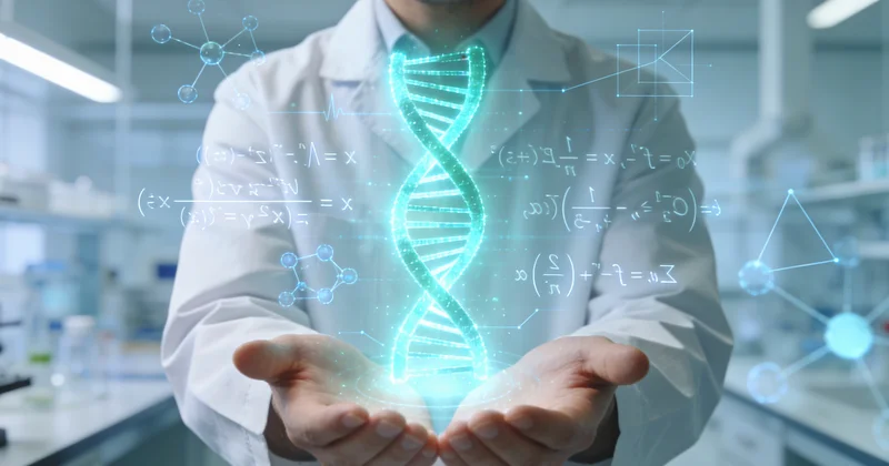 耒阳肿瘤科医生在办公室解读基因