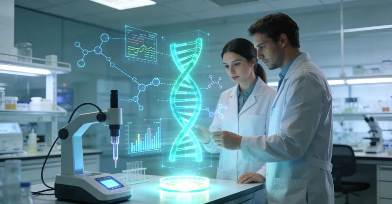 泸水家庭共同查看基因检测报告并