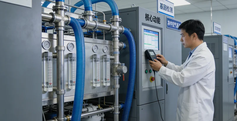 凌海市民在医院进行采血检测