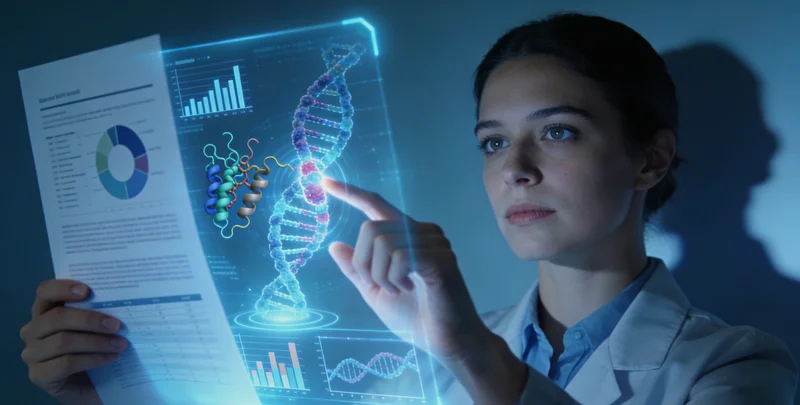 阿坝州居民查看基因检测报告