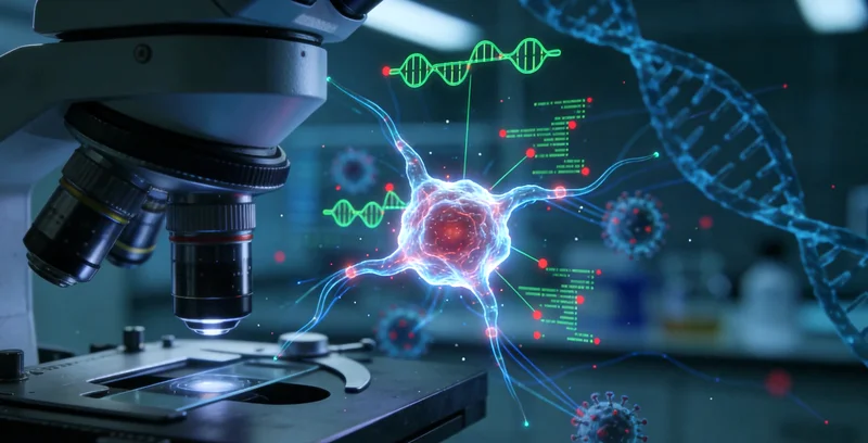 鹤岗医院病理检测工作场景