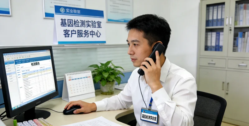 武汉家庭在诊室与医生进行遗传咨