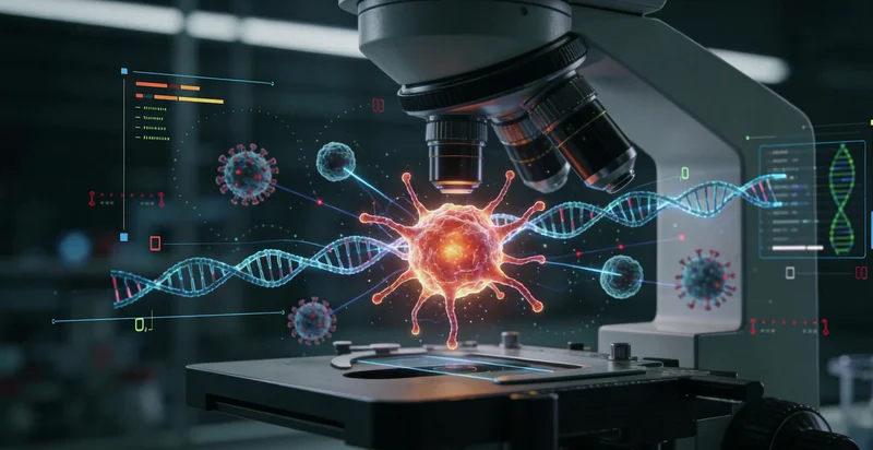 景洪肝癌基因检测实验室分析场景