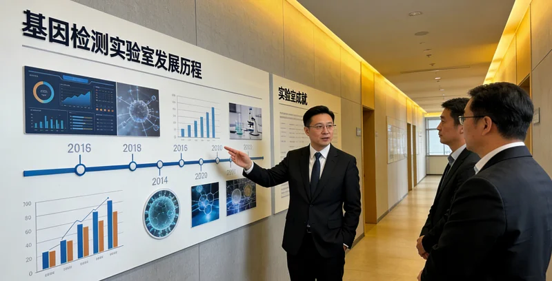 个旧市民在医院进行遗传咨询场景