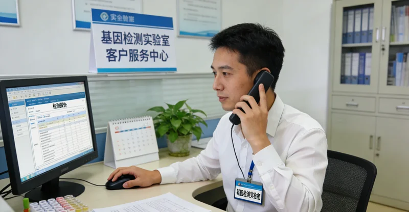 珲春医生为市民解读基因检测报告