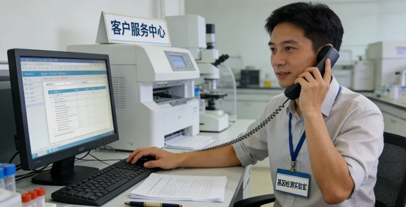 平泉市民进行基因检测遗传咨询